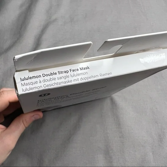 Lululemon Double Strap Face Mask NWT Unopened/Unused *BRAND NEW* (VNTM) - Picture 6 of 9
